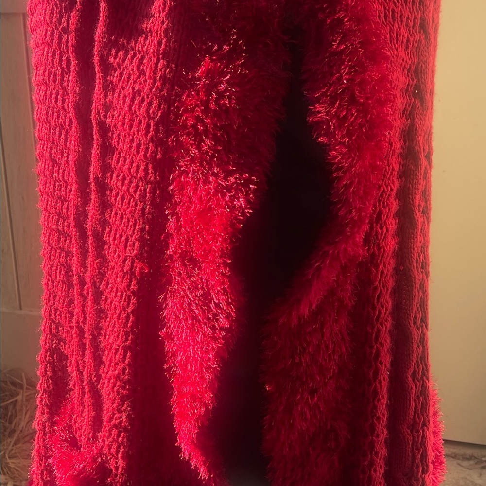 Cozy Red Women's Sweater
